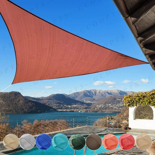 Sun shade sail triangle - sun,